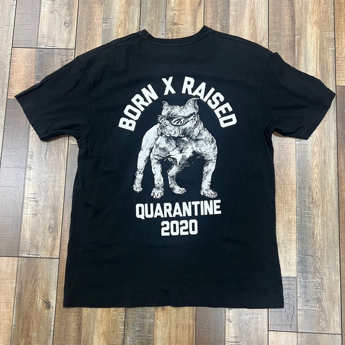 Born x Raised Dogg Pound Quarantine 2020 T-Shirt Black