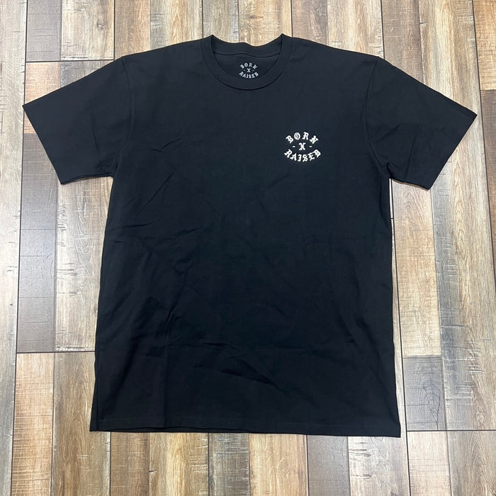 Born X Raised Heaven Knows T-shirt Black