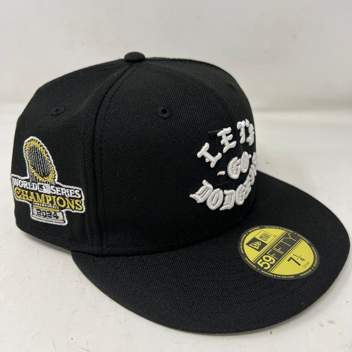 Born x Raised Let's Go Dodgers World Series 59FIFTY Fitted Black