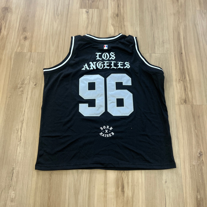 Born x Raised Los Angeles Basketball Jersey Black