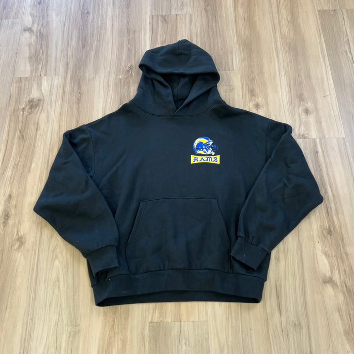 Born x Raised Los Angeles Rams black hoodie