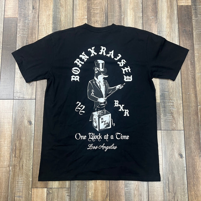 Born X Raised One Block At A Time T-shirt Black