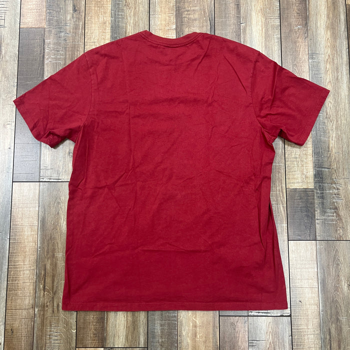 Born x Raised Red Logo Tee