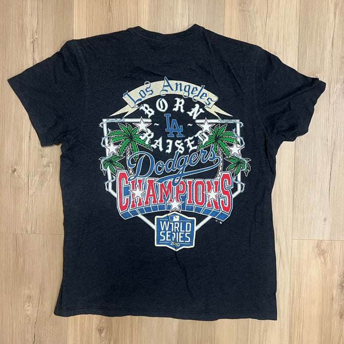 Born x Raised x '47 Brand T-shirt Los Angeles Dodgers' 2020 World Series Championship