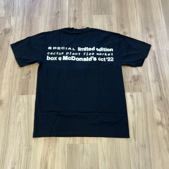 Cactus Plant Flea Market x McDonald's Cactus Buddy! And Friends T-shirt Black
