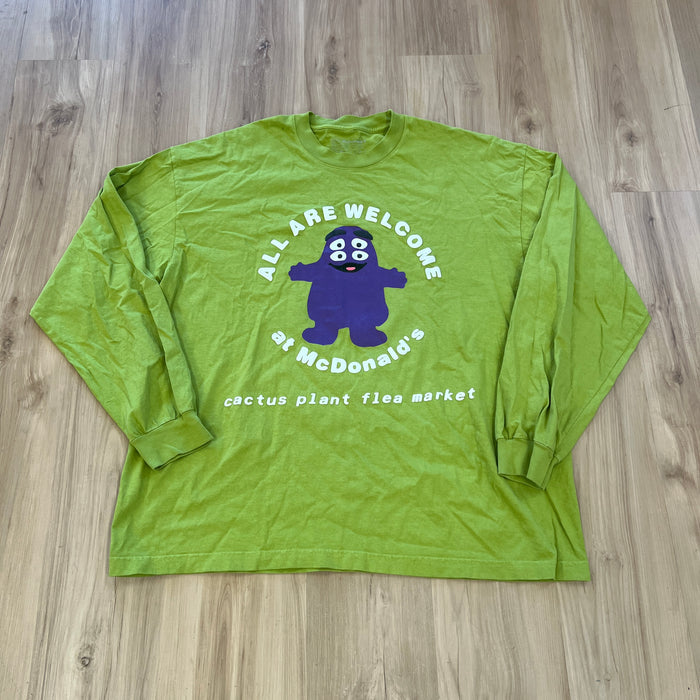 Cactus Plant Flea Market x McDonald's Grimace Long-Sleeve Pickle