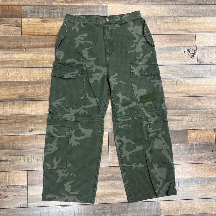 Corteiz Guerillaz Convertible Pant 'Green Camo'