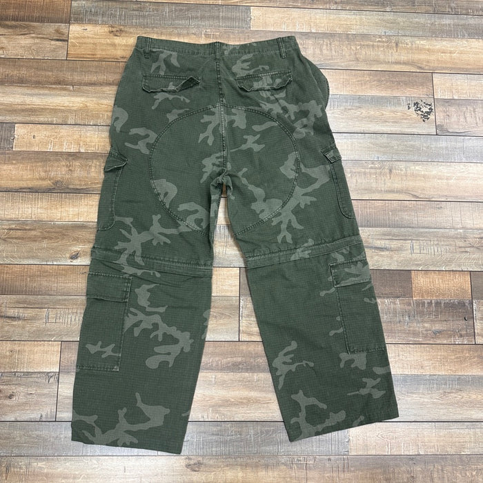 Corteiz Guerillaz Convertible Pant 'Green Camo'