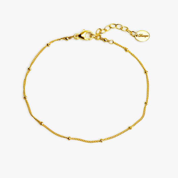 Delicate Dew Drops Bracelet in Gold-Filled, Rose Gold-Filled, and Sterling Silver