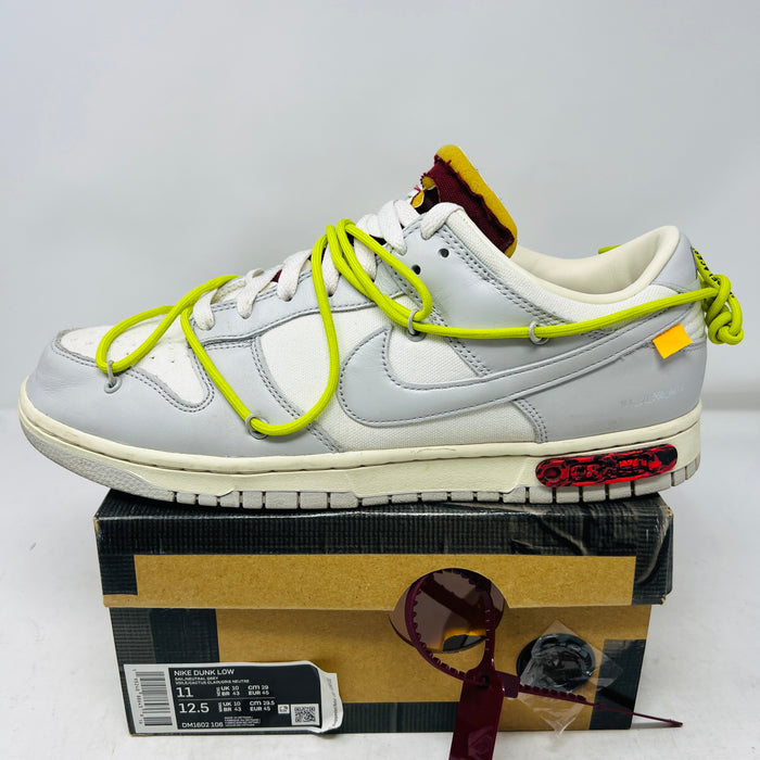 Nike Dunk Low Off-White Lot 8