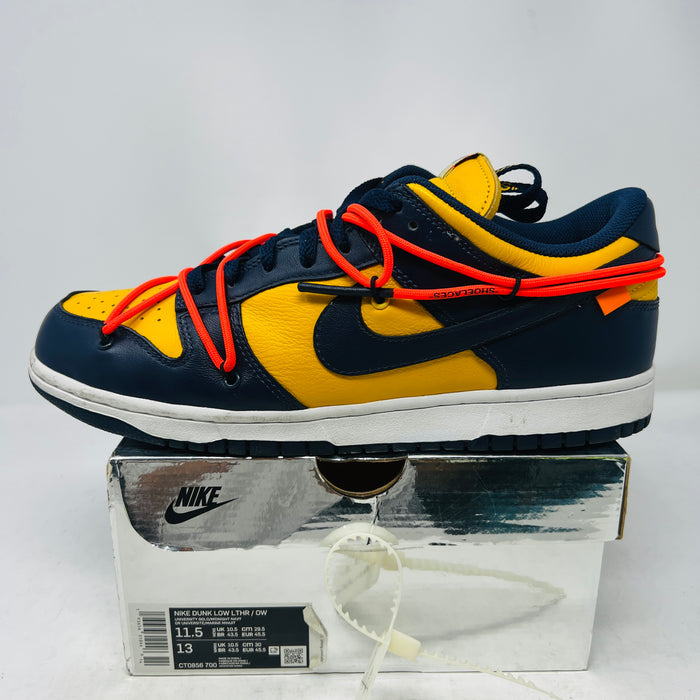Nike Dunk Low Off-White University Gold