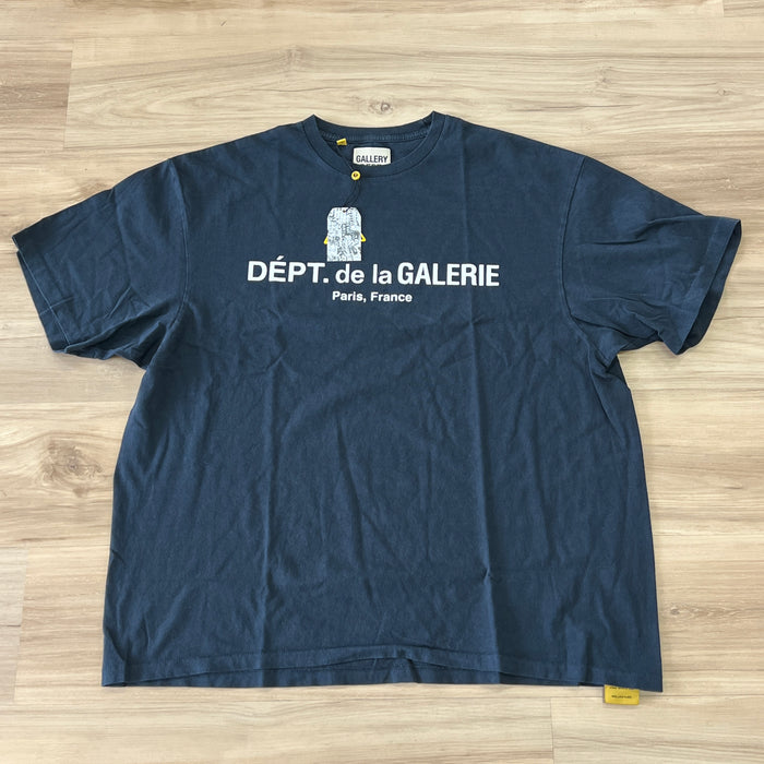 Gallery Dept. French Logo Lux Tee Washed Black