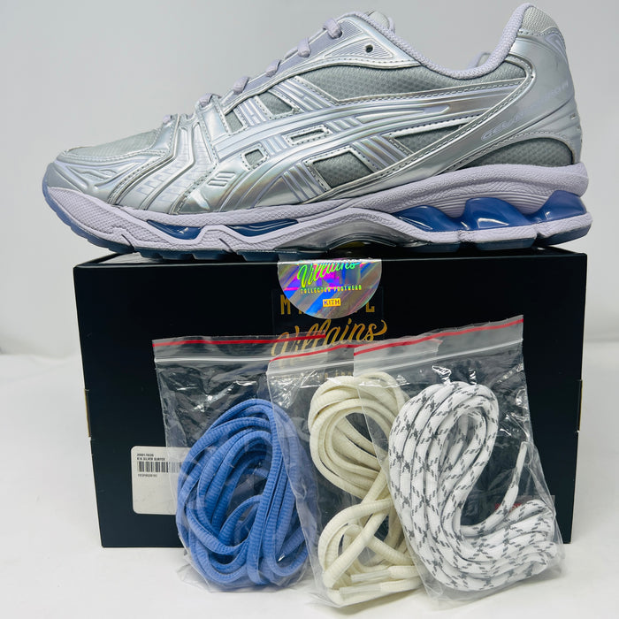 ASICS Gel-Kayano 14 Kith Marvel Villains Silver Surfer Opened Box (Comic Not Included)