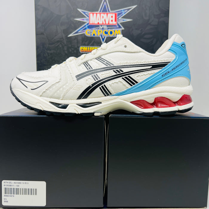 ASICS Gel-Kayano 14 Kith Marvel vs. Capcom Ryu