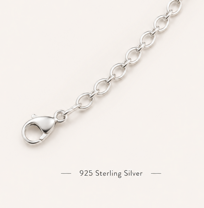 Sterling Silver / 1 inch