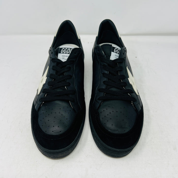 Golden Goose Ball Star Black White