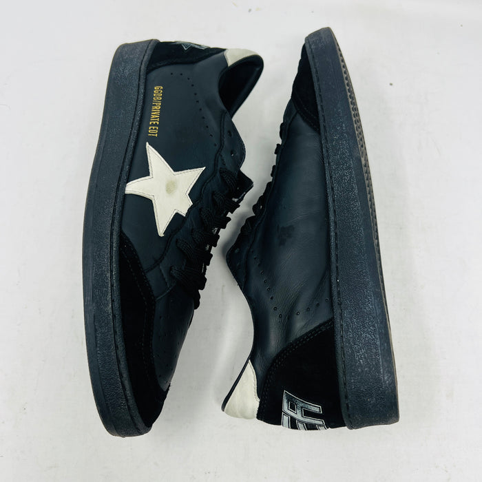 Golden Goose Ball Star Black White