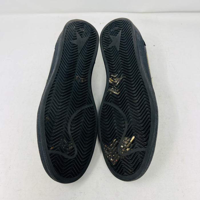 Golden Goose Ball Star Black White