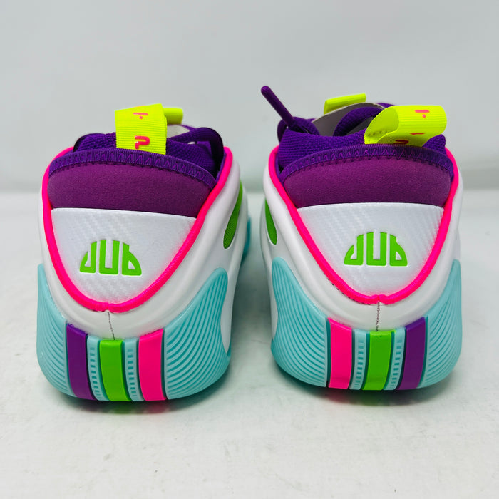 adidas Harden Vol. 9 Jalen Williams White Lucid Lime Pink