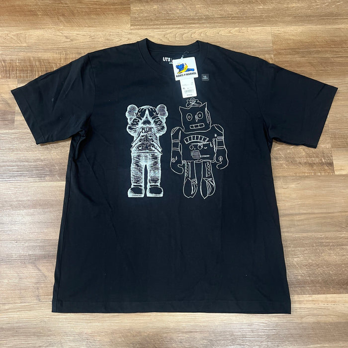 KAWS + Warhol UT Graphic T-Shirt Black