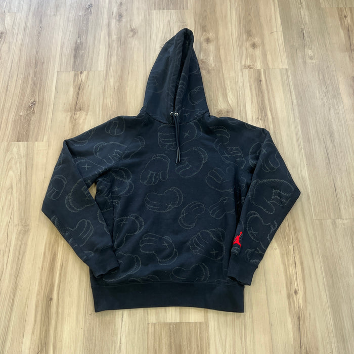 KAWS x Jordan Hooded Sweatshirt Black