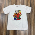 KAWS x Uniqlo x Sesame Street Group Tee White