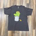 KAWS x Uniqlo x Sesame Street Oscar The Grouch Tee Gray