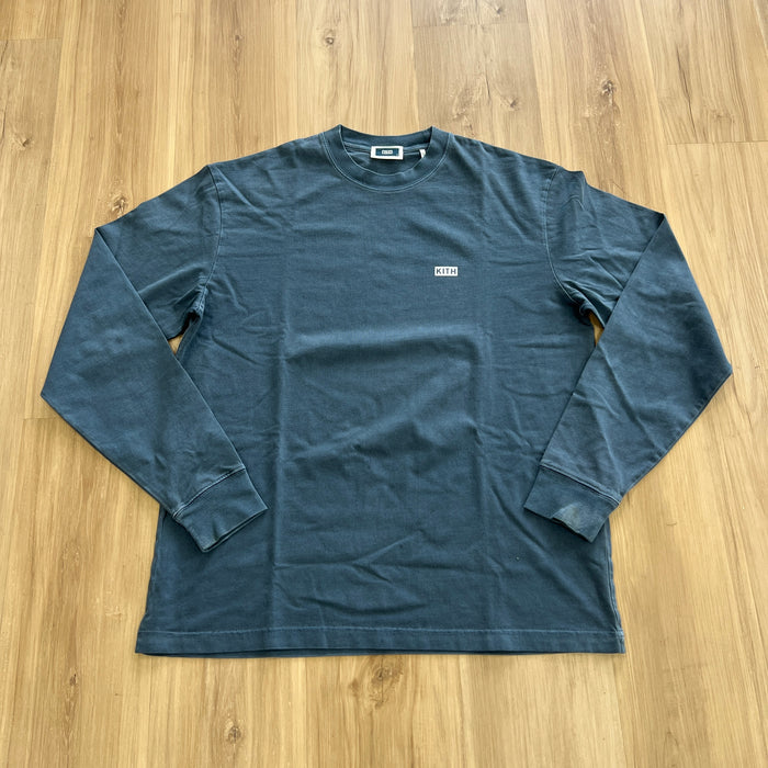 Kith Long Sleeve Lax Tee Blue