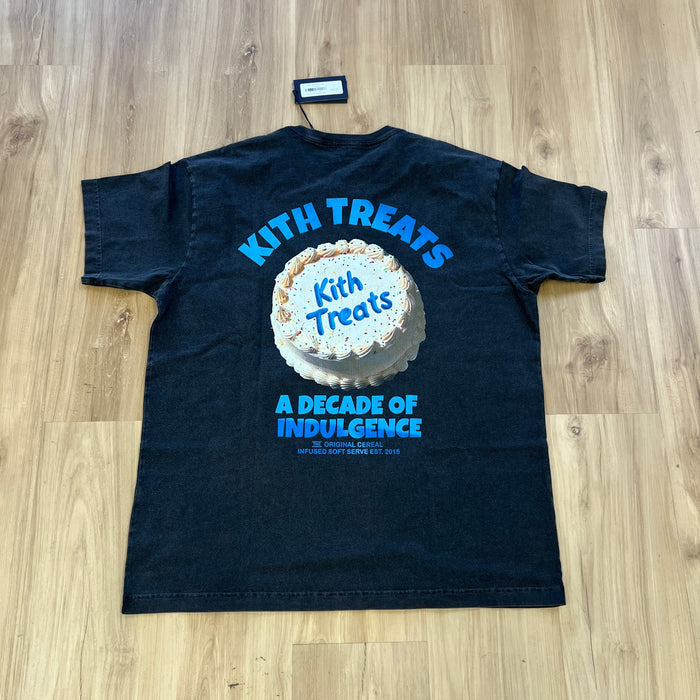 Kith Treats 10 Year Anniversary Tee Washed Black