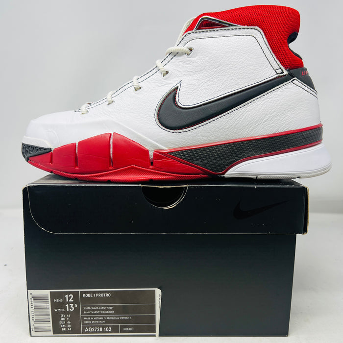 Nike Kobe 1 Protro White Black Red (All-Star)