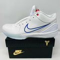 Nike Kobe 4 Protro Draft Day Pack Los Angeles Clippers with red laces and gold bag, new in opened packaging 2026