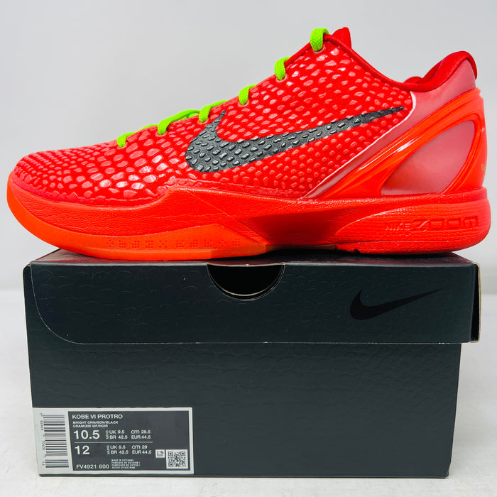 Nike Kobe 6 Protro Reverse Grinch