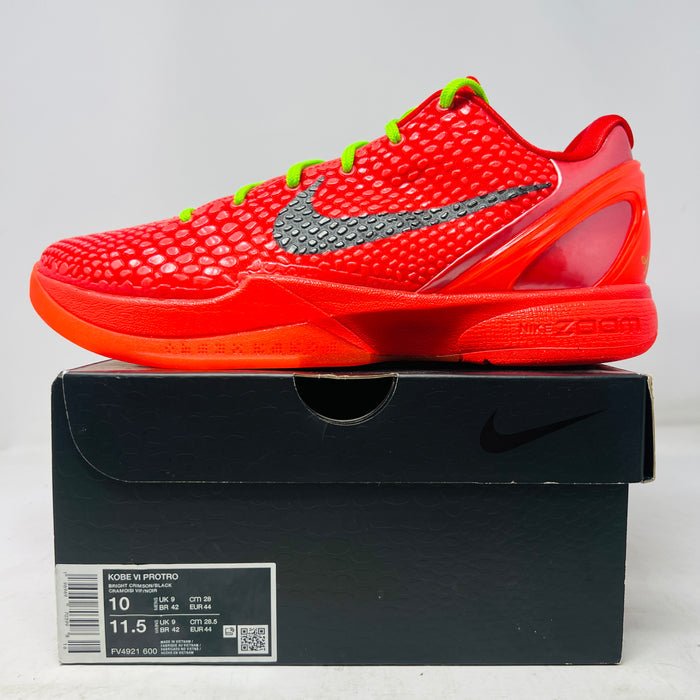 Nike Kobe 6 Protro Reverse Grinch