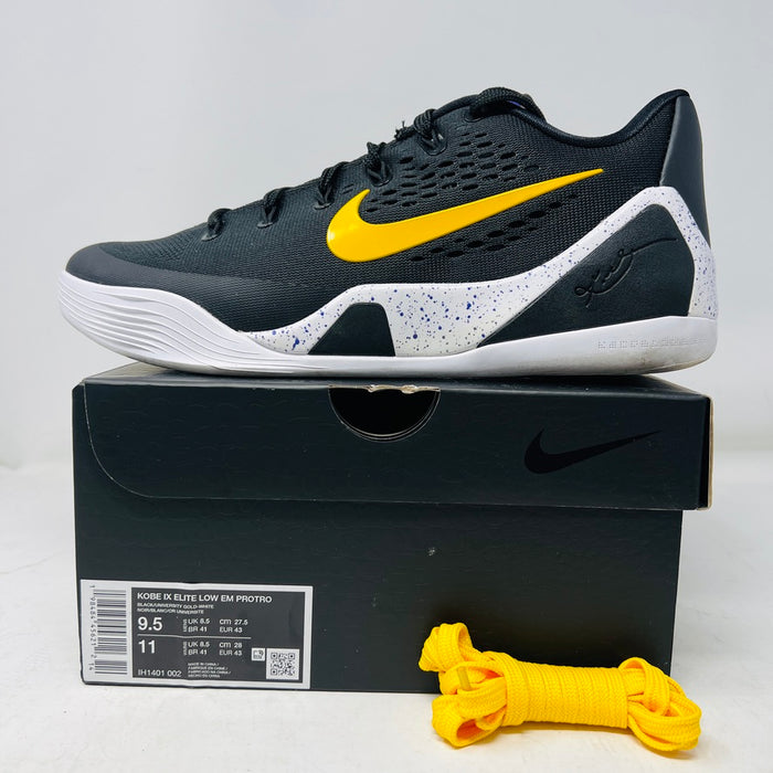 Nike Kobe 9 EM Low Protro TB Black University Gold