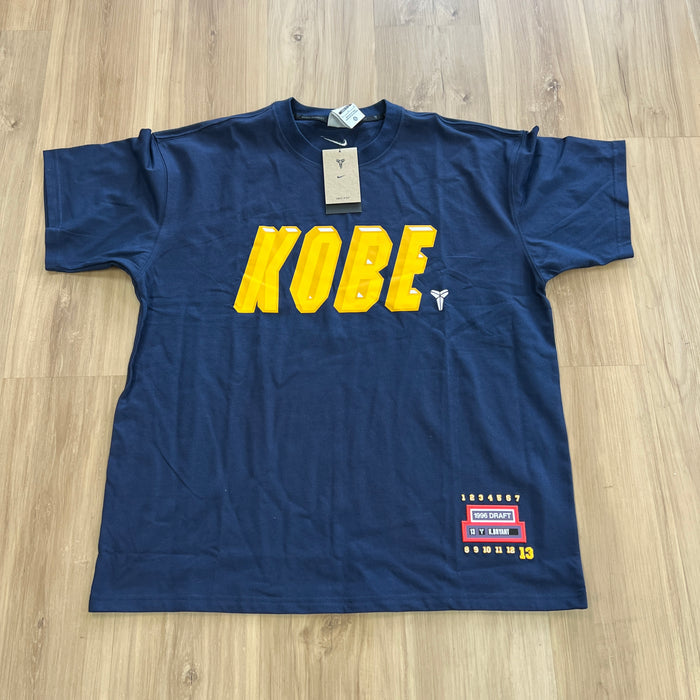 Nike Kobe Draft Pack Indiana Pacers T-shirt (Opened Packaging) Navy/Gold