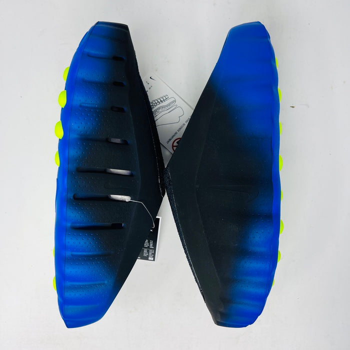 Nike Mind 001 Flyknit Slide Hyper Royal Black
