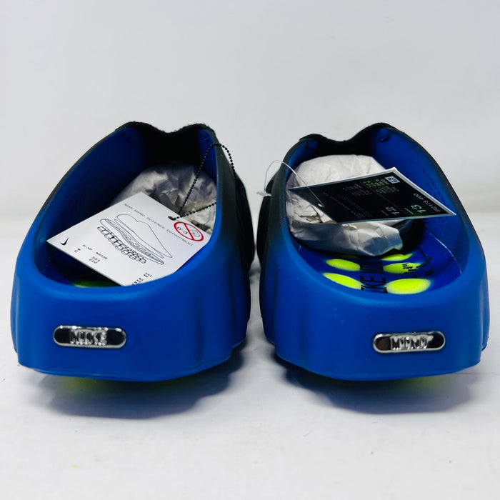 Nike Mind 001 Flyknit Slide Hyper Royal Black