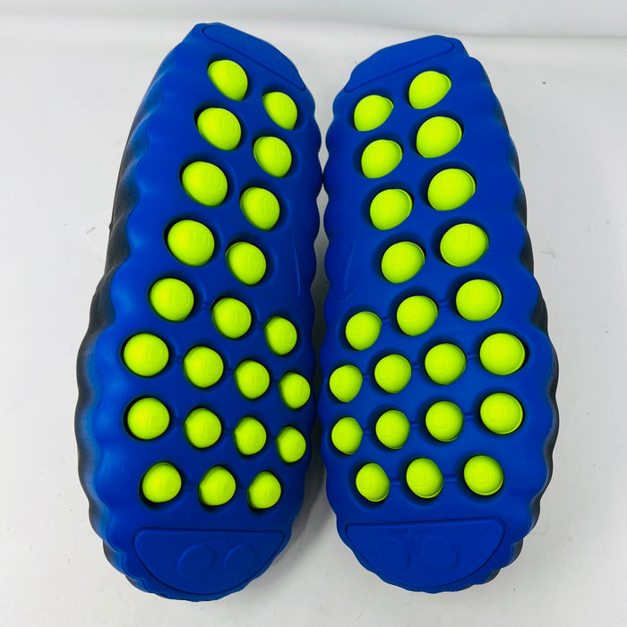 Nike Mind 001 Flyknit Slide Hyper Royal Black
