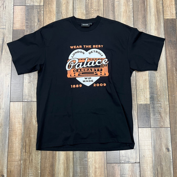 Palace Carhartt WIP Heart T-Shirt Black