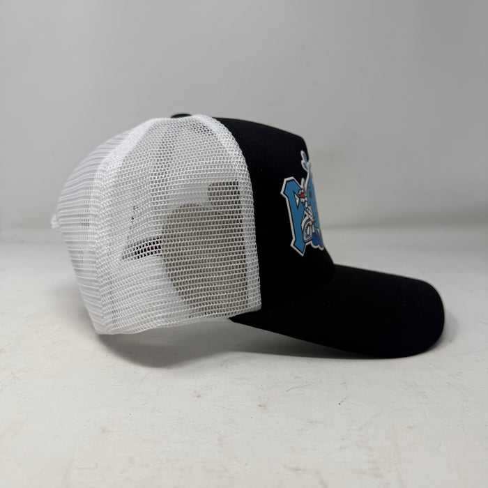 Palace x World Industries Trucker Cap Black