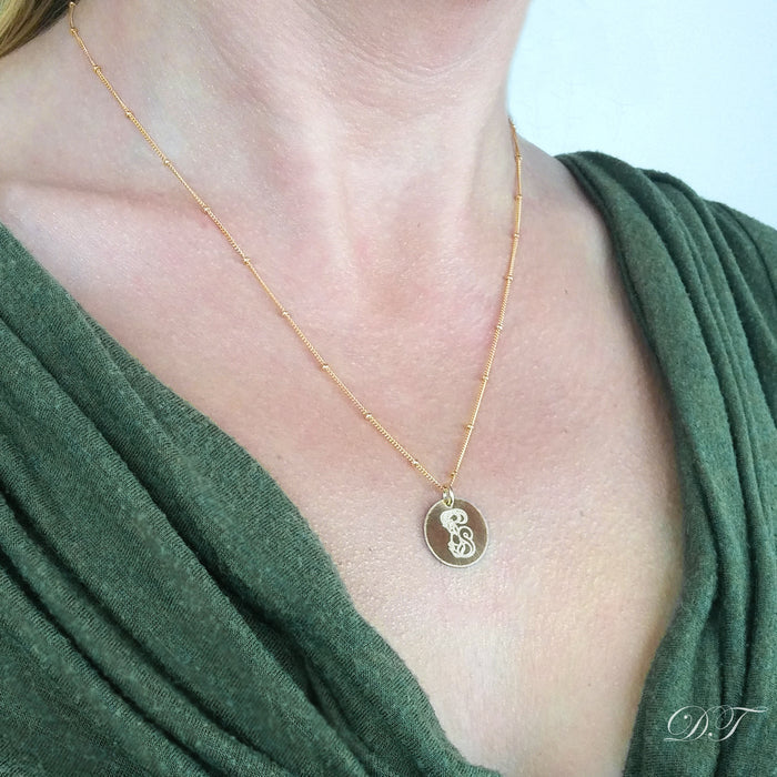 Personalized Zodiac Necklace, Custom Sterling Silver or Gold Filled Jewelry, Trendy Birthday Jewelry for Women, Astrology Jewelry for Her, Custom Gift