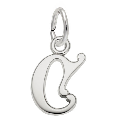 Rembrandt "C" Initial Charm in Sterling Silver