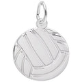 Rembrandt Volleyball Charm in Sterling Silver