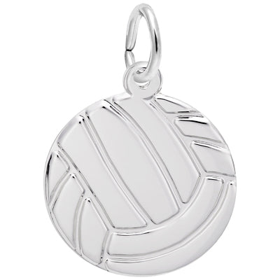 Rembrandt Volleyball Charm in Sterling Silver