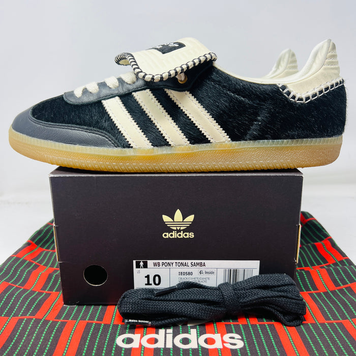 adidas Samba Pony Tonal Wales Bonner Core Black