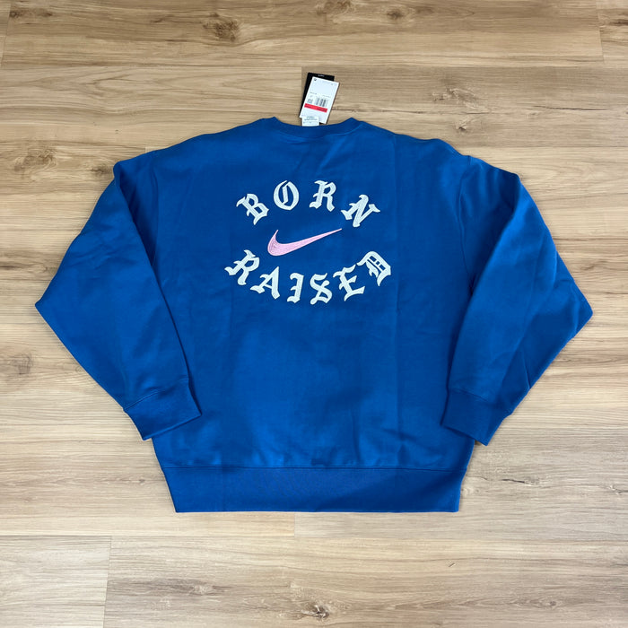 Nike SB Born X Raised Crewneck Sweatshirt Blue