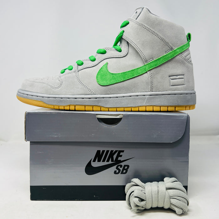 Nike SB Dunk High Silver Box