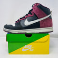 Nike SB Dunk High Un-Heavens Gate Dark Obsidian Metallic Platinum