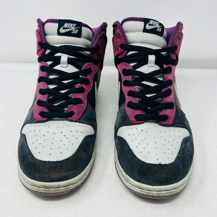 Nike SB Dunk High Un-Heavens Gate Dark Obsidian Metallic Platinum