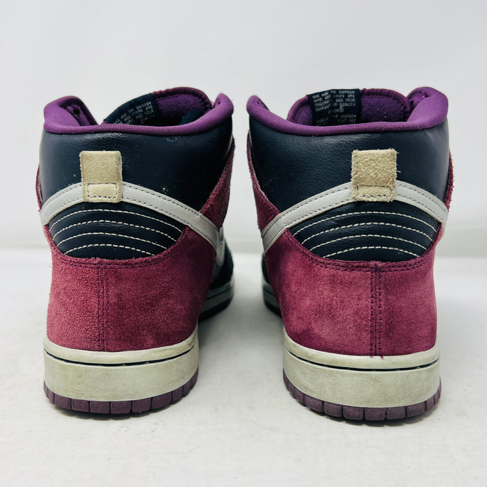 Nike SB Dunk High Un-Heavens Gate Dark Obsidian Metallic Platinum
